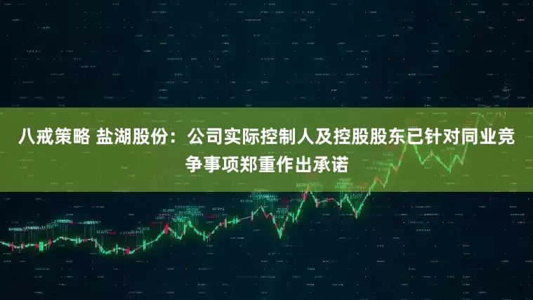 八戒策略 盐湖股份：公司实际控制人及控股股东已针对同业竞争事项郑重作出承诺